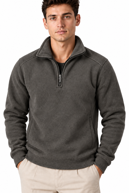 Men's Insulated Quarter-Zip Pullover | Glitz & Fashion