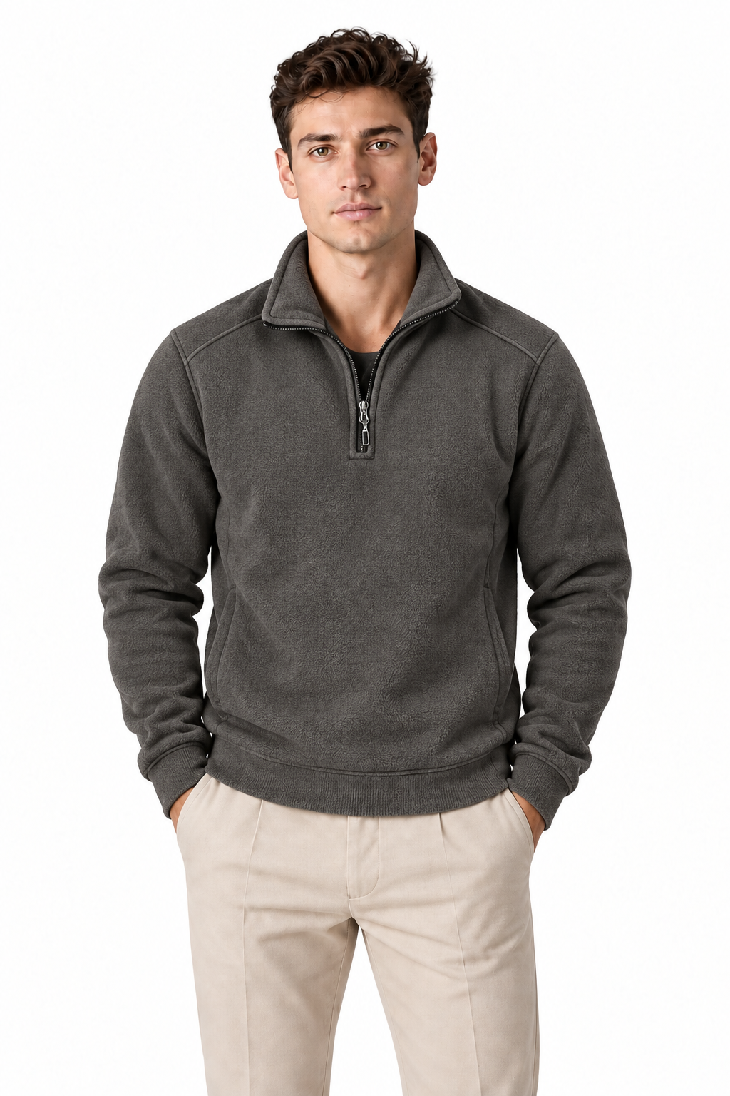 Men's Insulated Quarter-Zip Pullover | Glitz & Fashion