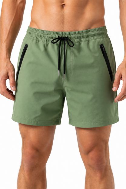 Men's Performance Shorts Lightweight Fabric Flexible Fit | Glitz & Fashion