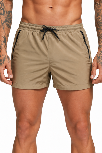 Men's Performance Shorts Lightweight Fabric Flexible Fit | Glitz & Fashion