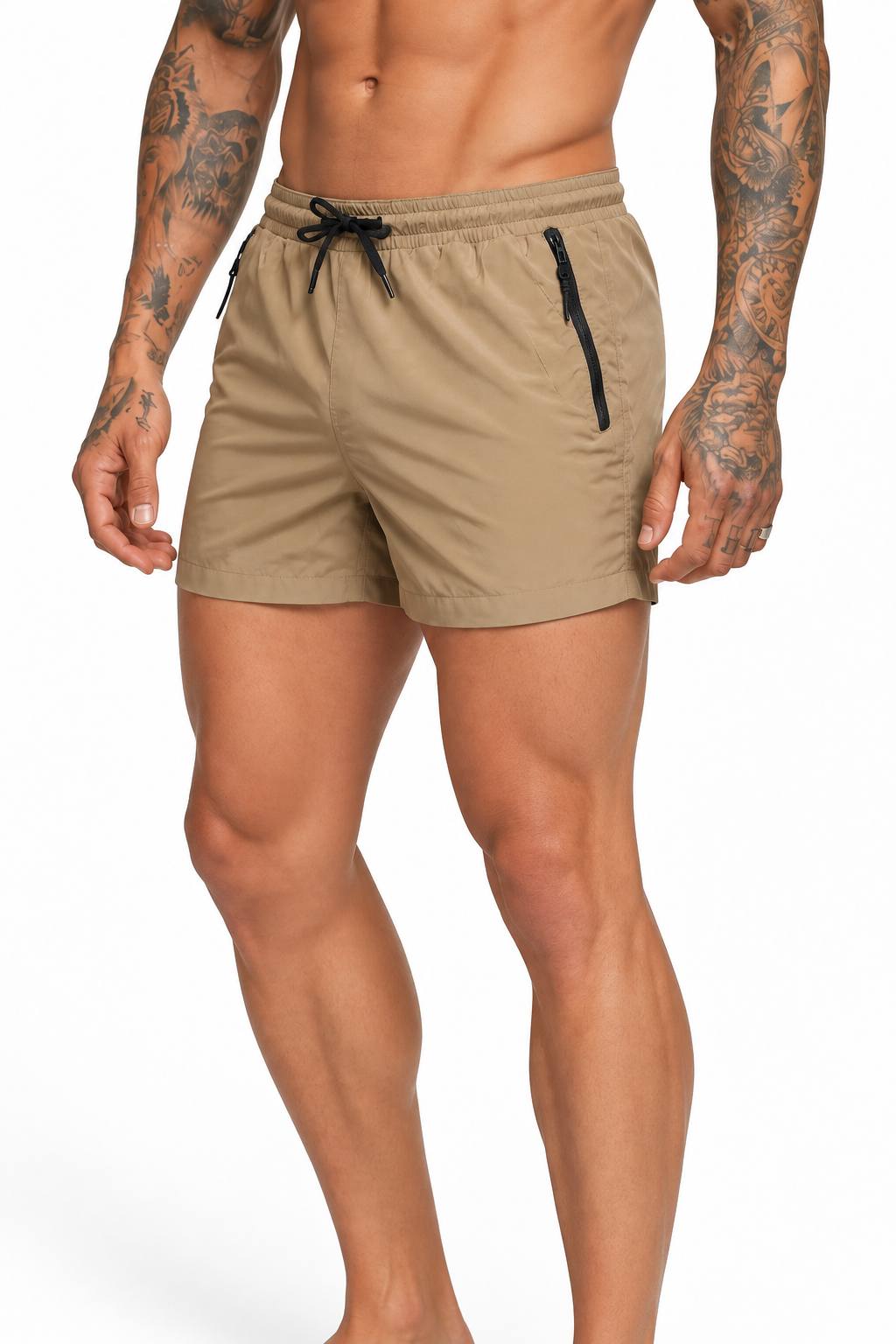 Men's Performance Shorts Lightweight Fabric Flexible Fit | Glitz & Fashion